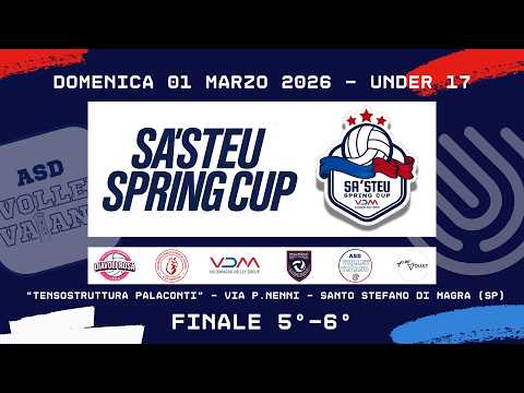 01/03/26 | UNDER 17 | SA'STEU SPRING CUP | VOLLEY VAIANO VINTAGE vs PALL. MASSA CARRARA | FIN. 5°-6º