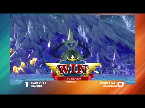 PaperSak (Aegislash) vs SorryTag (Croagunk/Chandelure) - Pokken at LWG - 5-29-18