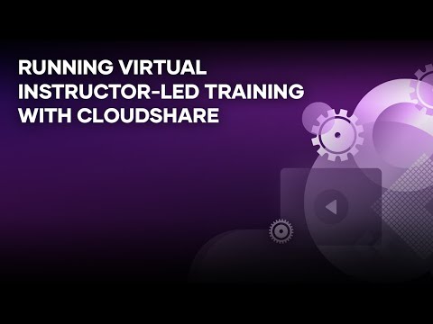 CloudShare Virtual Instructor-Led Training (VILT) Demo logo