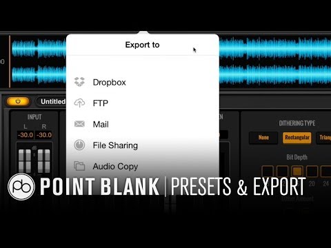 Mastering on iPad - Presets and Exporting: Positive Grid Final Touch (Part 7)