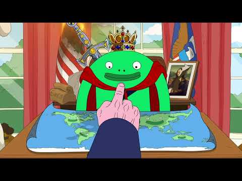 Smiling Friends - Mr. Frog Becomes Supreme Emperor Of Earth