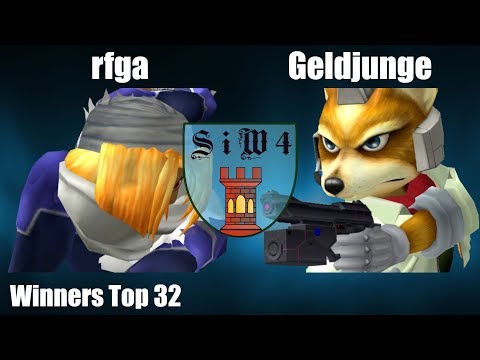 SiW4 - Geldjunge (Fox) Vs. rfga (Sheik) - Winners Top 32 - Melee Singles