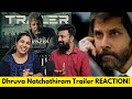 Dhruva Natchathiram Official Trailer Reaction ChiyaanVikram HarrisJayaraj Gautham Vasudev Menon