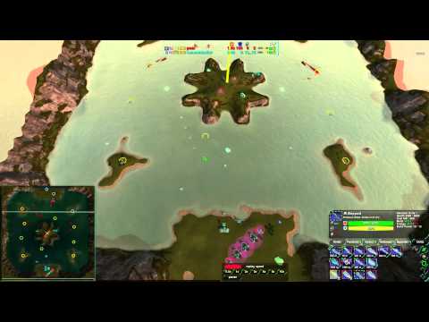 2014/03/18: ransomtaylor(Am) vs pear(Sea) on Flooded Valley - Zero-K
