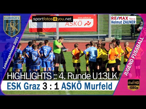 ▶️ U13LK ⚽️ ESK Graz 🆚 ASKÖ FSR Murfeld ⚽️ vom 10.9.2021