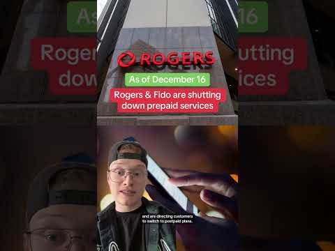 Rogers and Fido are making a major change to prepaid plans in Canada #Canada #Rogers #Fido