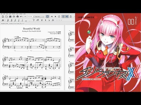 Beautiful World - Darling In The FranXX ED 3 ~ Violin Cover