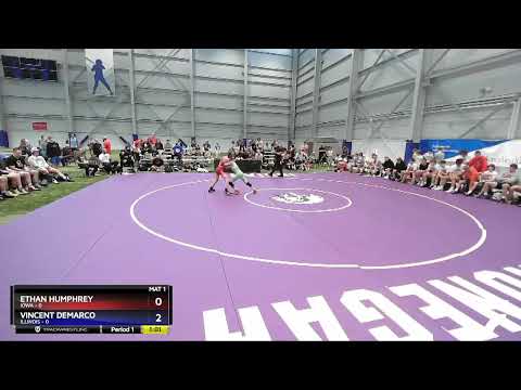 88 Lbs Placement Matches - Ethan Humphrey, Iowa Vs Vincent DeMarco, Illinois 7c58