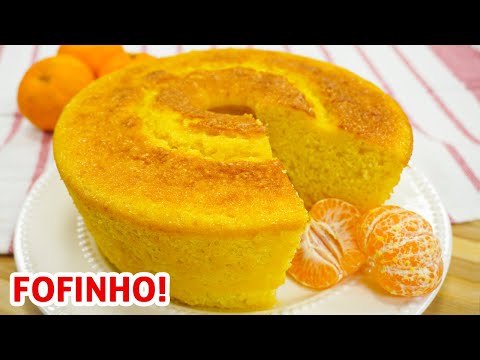 Bolo de Tangerina no Liquidificador: Fácil e Delicioso!