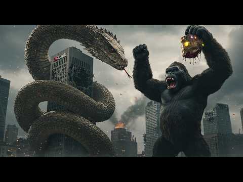 MUTANT APOCALYPSE! King Kong vs. Giant Python Out of Control, Thanos & Titans!
