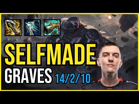 SELFMADE - GRAVES vs KINDRED Jungle - EUW Challenger - Patch 11.6