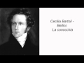 Cecilia Bartoli. Bellini. La conocchia