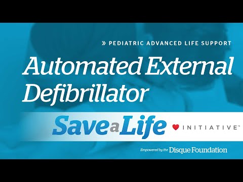 5b5. Automated External Defibrillator, Pediatric Advanced Life Support (PALS) (2020) - OLD