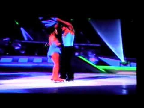 dancing on ice 2010 (week 1)
