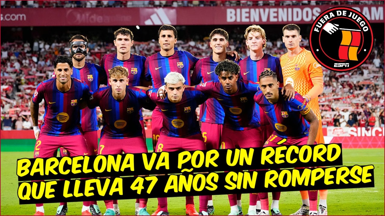 EL SORPRENDENTE RÉCORD que buscará BARCELONA en el CLÁSICO ante el REAL MADRID | Fuera de Juego