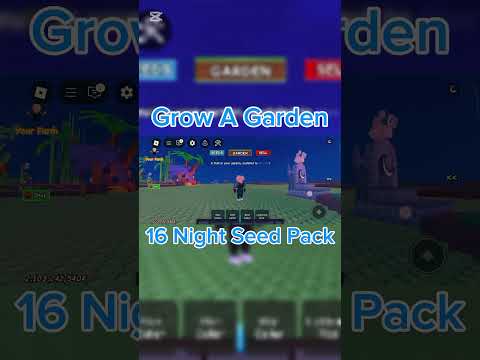 Grow A Garden Night Seed Pack🌱 #daco #roblox #subscribe #youtubeshorts #gaming #growagarden #like