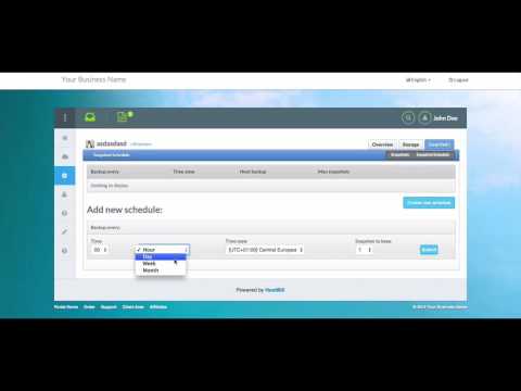 HostBill   Cloudstack V2   VM Snapshots Schedule