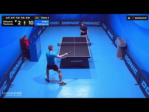 10:45 Oleksandr Тkachenko - Vadym Nechyporuk 15.10.2023 TT Euro.Cup Ukraine Star. TABLE 4