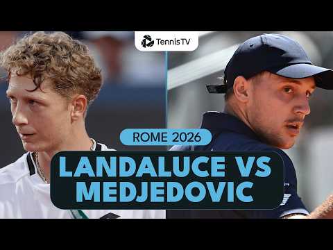 Hamad Medjedovic vs Martin Landaluce Fourth Round Highlights | Rome 2026