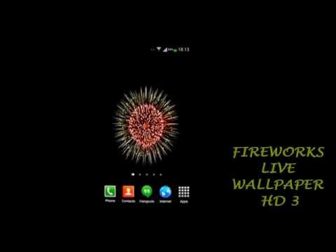 Fireworks Live Wallpaper HD 3 Video
