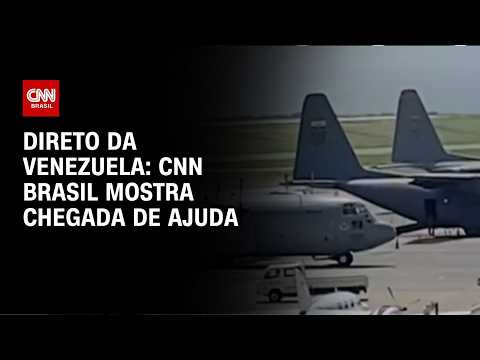 CNN mostra chegada de ajuda humanitária à Venezuela | CNN 360º