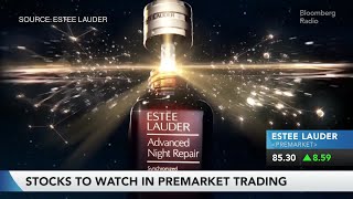 Apple Higher on Revenue Forecast; Estee Lauder Beats Estimates | Stock Movers