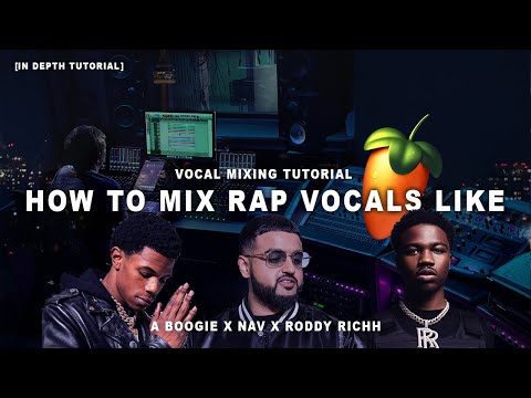 How To Sound Like Nav, A Boogie, Lil Uzi Vert & Roddy Richh | EASY Vocal Effect Tutorial | FL STUDIO