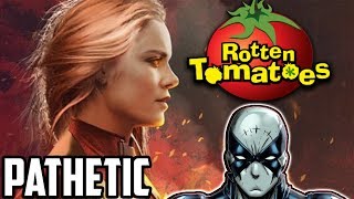 Rotten Tomatoes REMOVES Captain Marvel Audience Ratings | White Knighting For Brie Larson