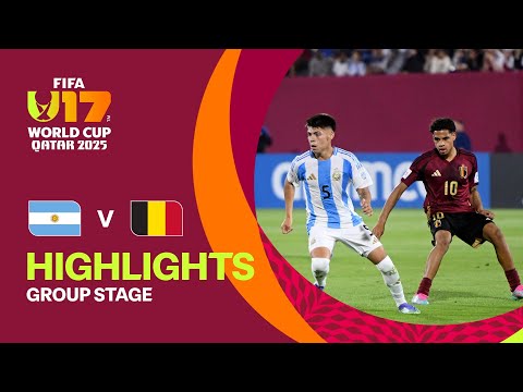 Argentina vs Belgium Highlights | FIFA U-17 World Cup Qatar 2025