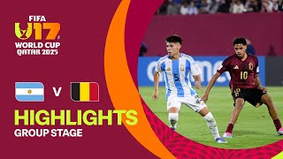 Download lagu Argentina vs Belgium Highlights | FIFA U-17 World Cup Qatar 2025 mp3