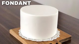 How to Cover a Cake with Fondant？｜Sharp Edges Fondant Cake (5 mins)