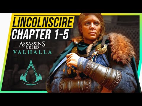 ASSASSIN'S CREED VALHALLA Walkthrough Gameplay Lincolnscire   Part 1 - 5 (AC Valhalla Full Game)