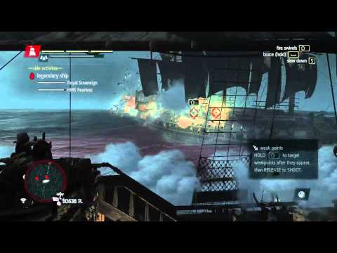 AC4 First Encounter with Legendary Ships