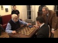 Into the night with Garry Kasparov and Peter Thiel.