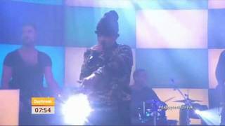 Dappy from N Dubz sings new single &quot;Rockstar&quot; on Daybreak  - 14/2/12 (HD)