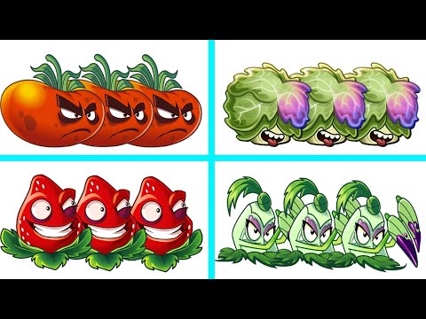 12 Best Plants Vs All Zombies - Who Will Win? - PvZ 2 Battlez Plant Vs Plant