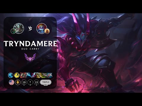 Tryndamere ADC vs Heimerdinger - NA Master Patch 12.22
