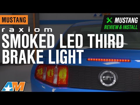2010-2014 Mustang Raxiom Smoked LED Third Brake Light Review & Install