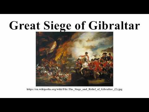 Реферат: Большая осада Гибралтара