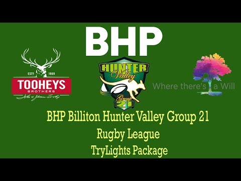 BHP Billiton Group 21 Merriwa v Denman Reserve Grade TryLights Package