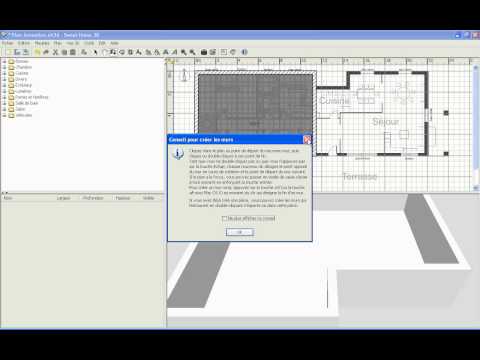 comment construire un etage sur sweet home 3d