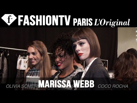 Coco Rocha Backstage at Marissa Webb Spring/Summer 2015 | New York Fashion Week | FashionTV