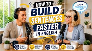 Build Sentences Faster in English | B1–B2 Sentence Frames
