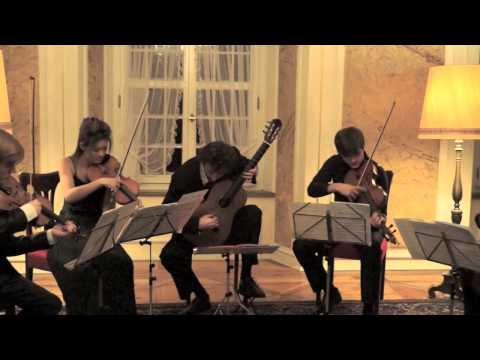 Mario Castelnuovo: Gitarrenquintett 4.Satz, NEXT GENERATION QUARTETT & Petrit Çeku, Gitarre