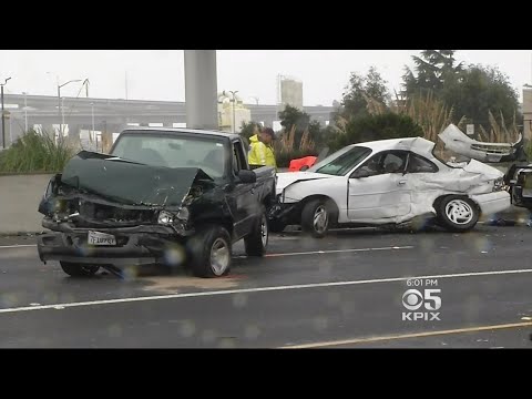 Rain-Slicked Highways Contribute To Deadly Accidents On Stormy Sunday