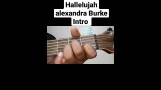 how to play Hallelujah by Alexandra Burke guitar lesson #guitar #guitarlesson #guitartutorial