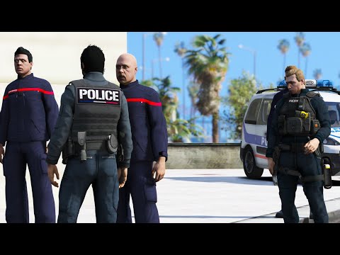 [GTA 5] UN POLICIER PREND UNE BALLE PENDANT UN INTERVENTION | LSPDFR #719