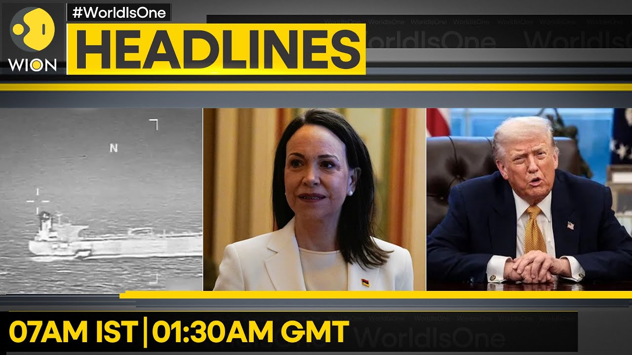 US-Iran Tensions: Trump Keeps all Options Open on Iran | Machado Presents Nobel Medal to Trump| WION