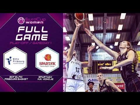 BCF Elfic Fribourg Basket v Sparta&k M.R. Vidnoje - Full Game - EuroCup Women 2019-20