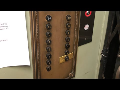 Vintage Otis Gated Elevator - Chicago, IL.